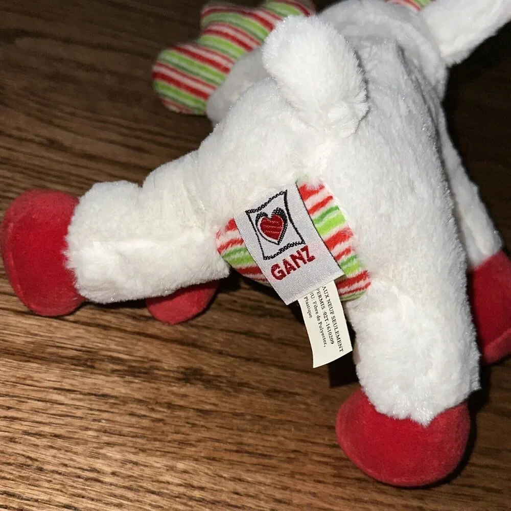 Ganz Minty Moose Plush Christmas Winter